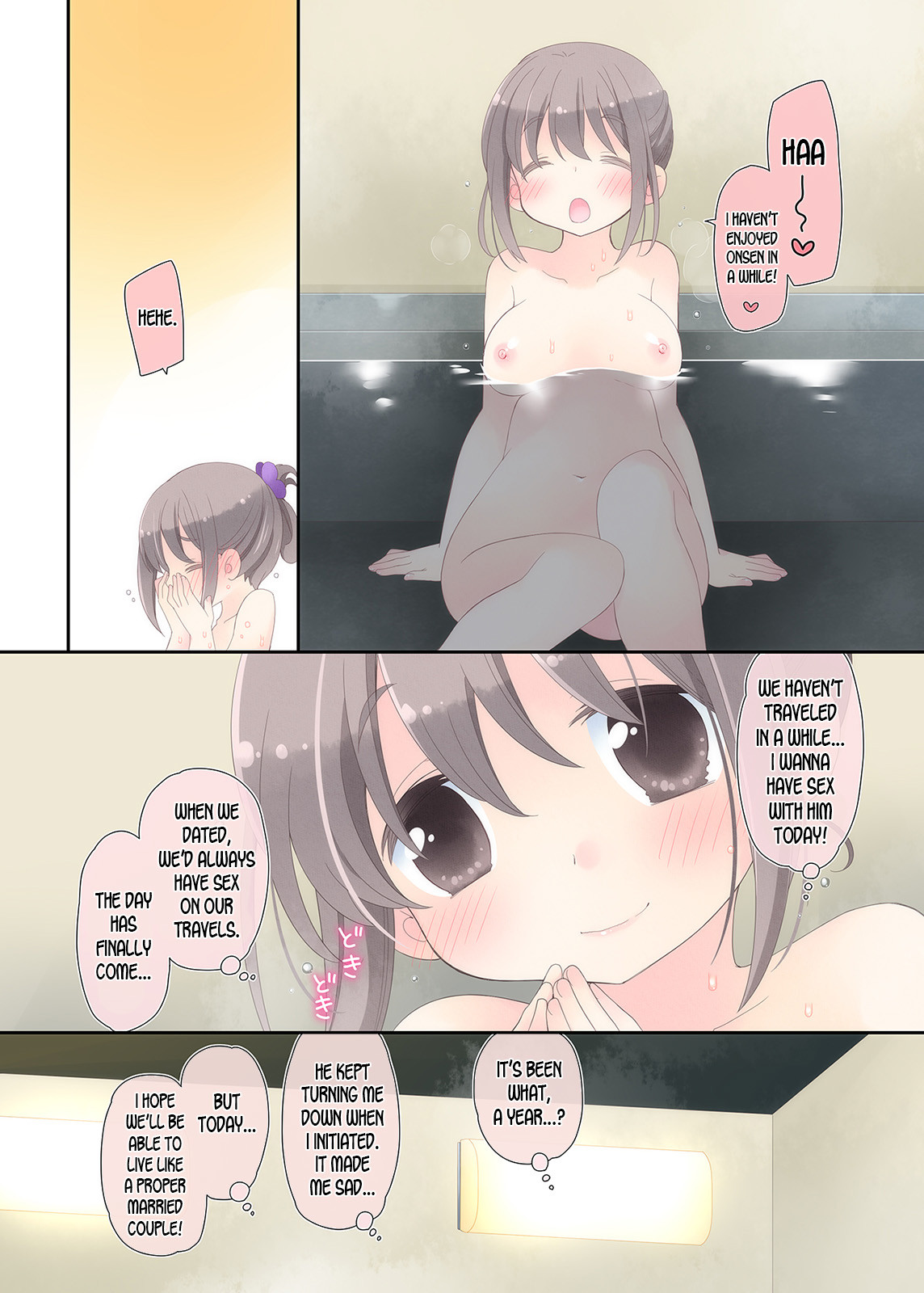 Hentai Manga Comic-The Night Where a Frustrated Wife Drowns In Adultry-Read-5